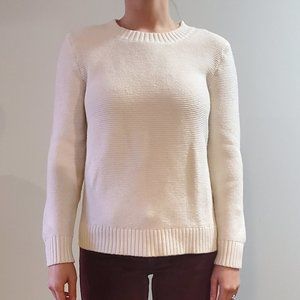 Winter White J.Crew Factory Sweater